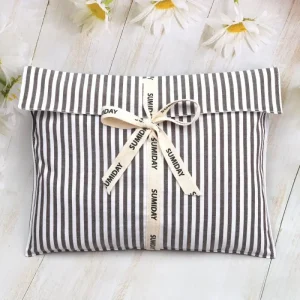 Custom Logo Printing Digital Printing Cotton Envelope Dust Clothes Packaging Bag Luxury Muslin Cotton Gift Envelope Dust Pouch